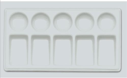 Porcelæns palette 10 rum
