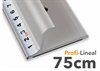 Sikkerhedslineal  75 cm PROFI