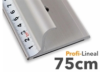 Sikkerhedslineal  75 cm PROFI