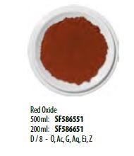Pigment farve 500 ml. Red Oxide