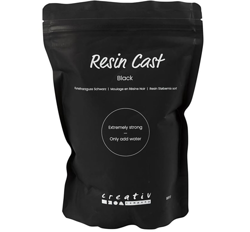 Resin Støbemix  800g Sort