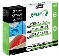 Resin Epoxi Pebeo Crystal Biorganic kit 750ml