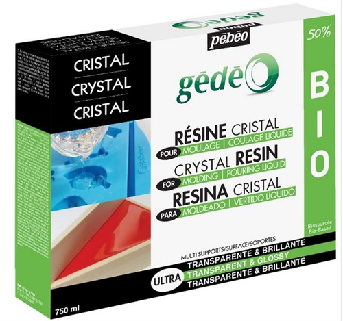 Resin Epoxi Pebeo Crystal Biorganic kit 750ml