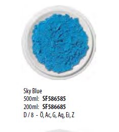 Pigment farve 500 ml. Sky Blue