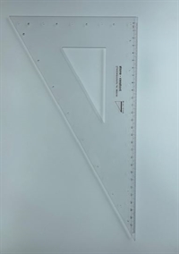 Standardgraph 60graders trekant 30cm