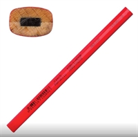Tømrerblyant 1536 rød længde 17,5cm