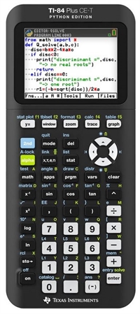 Texas TI-84 Plus CE-T Python Edition - Grafregner