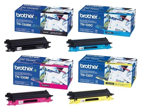 Brother Toner TN-130 / TN130 - farvet - cyan, magenta, yellow 