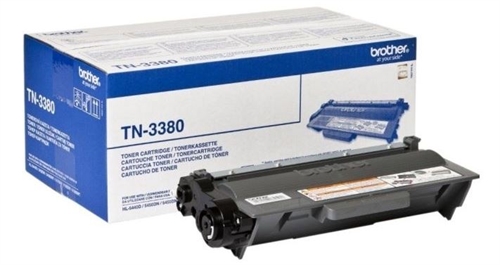 Brother Toner TN-3380 / TN3380 - Sort