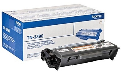 Brother Toner TN-3390 / TN3390 - Sort