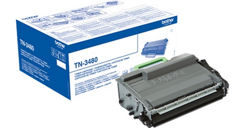 Brother Toner TN-3480 / TN3480 - Sort