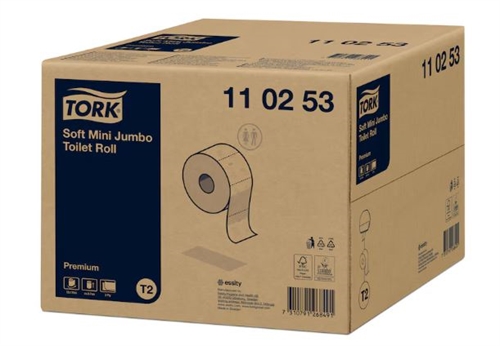 Tork toiletpapir T2 Premium  Mini 170m  no. 110253