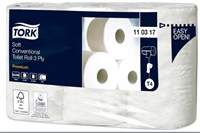 TORK toiletpapir alm. 110317  T4  premium 3 lags 35m/rl.  7x6rl./ks.