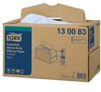 TORK aftørringspapir advanced 440 performance, no. 130083, blå handy box