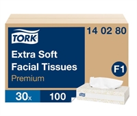TORK 1- lags ansigtsservietter 140280, ekstra soft, Facial Tissue F1