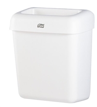Tork Bin 20 liter B2 affaldsbeholder, plast, hvid