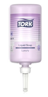 TORK sæbe S1 420911 luksus soft - 6 stk. pr. kasse