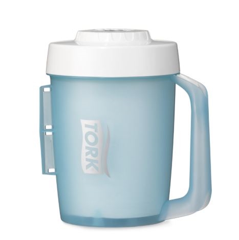 Tork dispenser M1 nr. 658002 Turkis/hvid 