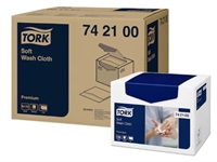 Tork Premium vaskeklud 742100 soft 30x19cm  135 x 8 pr. karton