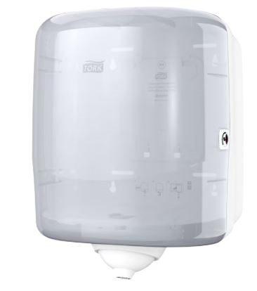 Tork dispenser Reflex centerfeed  Hvid  eller Turkis/Hvid