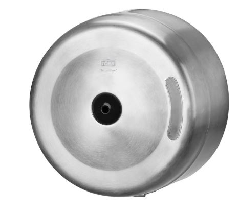 Tork dispenser T8 toiletpapir  472054 stål