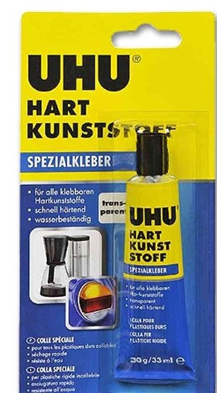 Lim UHU Hart plastic 30gram tube