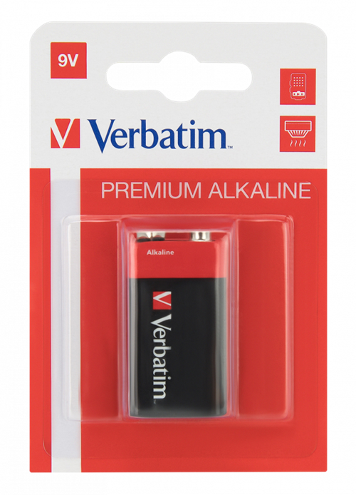 Verbatim Alkaline 9V batteri 6LF22
