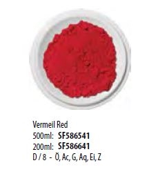 Pigment farve 500 ml. Vermeil Red
