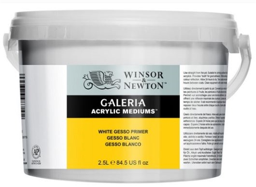 Winsor & Newton Gesso 2,5l. Galeria Primer hvid