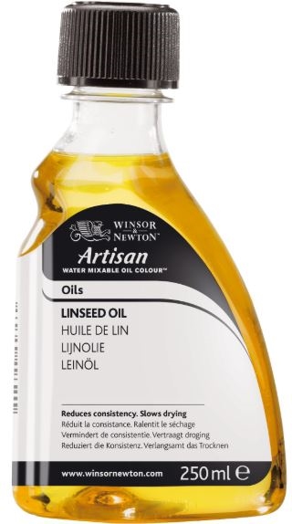 W&N Artisan Linseed olie 250ml.