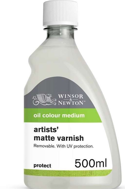 W&N Artists Matt Varnish 500ml