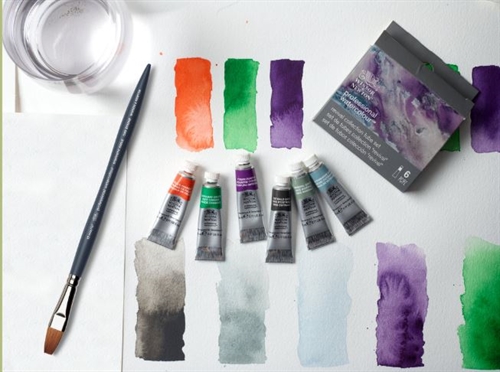 W&N oliefarve Revival Collection  Proff. sæt med 6 tuber x 5ml.