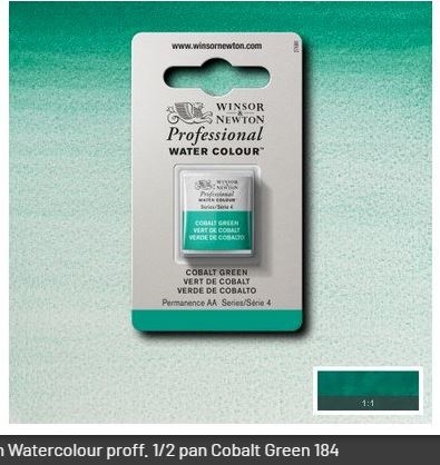 Winsor Newton Watercolour proff. 1/2 pans    Prisgruppe 4
