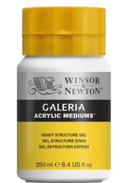 Winsor & Newton Strukturgel Grov - Heavy Structure Gel 250ml