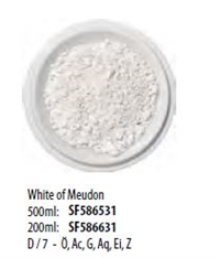 Pigment farve 500 ml. White of Meudon