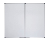 Whiteboard tavle foldetavle 100cm x 120cm (100x240cm) Fragtfri levering.