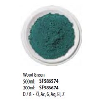 Pigment farve 500 ml. Wood Green