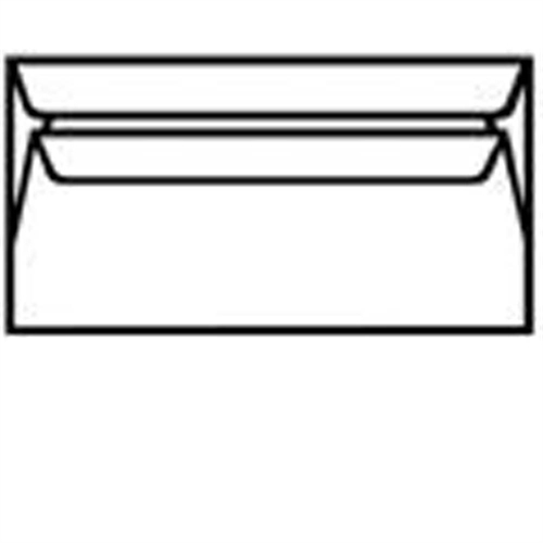 Konvolutter M65 uden rude 110x220 mm 90g 500 stk.