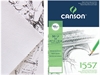Canson 1557 Croquis Tegnepapir 120gram A3 blok uden spiral, 50 sider