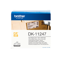 Brother DK11241- Udstandsede fragtetiketter - 102 x 152mm - 180stk