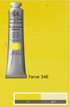 W&N Artist proff. acryl farve 200ml. tube   pris gr.2