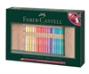 Faber Castell Polychromos farveblyanter gaveæske Kunstlæder 30 stk. + tilbehør
