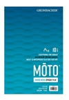 Grumbacher Moto Mixed Media blok 200 g 10 ark format 22,9 x 30,5 cm