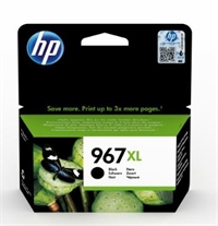 HP 967XL ekstra High blækpatron, sort