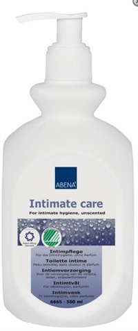 Intimsæbe, Abena, uden farve og parfume, 500 ml,