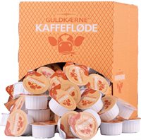 kaffemælk 10%, 7,5ml.   BEMÆRK  160 stk. pr. pakke