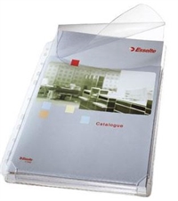 Leitz kataloglomme og brochurelomme A4 med klap. 5 stk. pr. pose