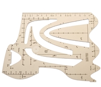 SKABELON OVER FUNKTIONSDIAGRAMMER gennemsigtig plast