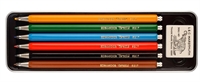 Pencilsæt KOH  6stk. 2mm pencil med farvet bly