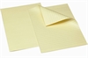 Konceptpapir Gult A4 foldet 80g linieret el. ulinieret 250 pr. pak.